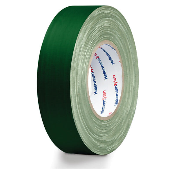 HellermannTyton Gewebeband grün HTAPE TEX GN 19x50m